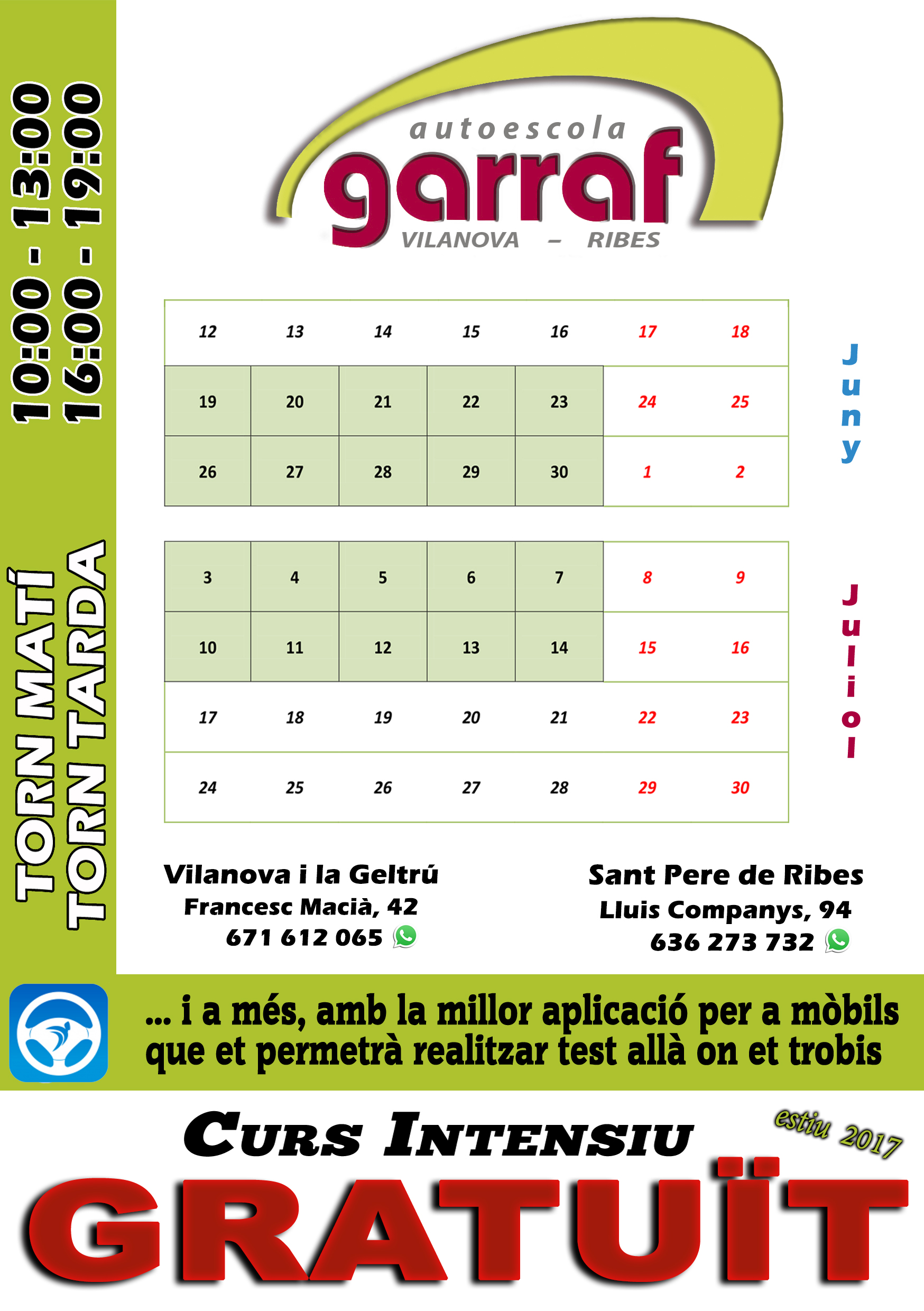 Intensius Pre Estiu 2i3